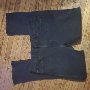 Levi's with boot zippers